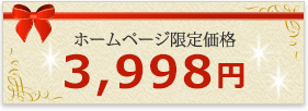 ホームページ限定価格 7,960円