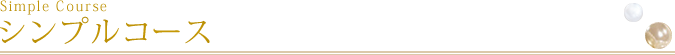 シンプルコース